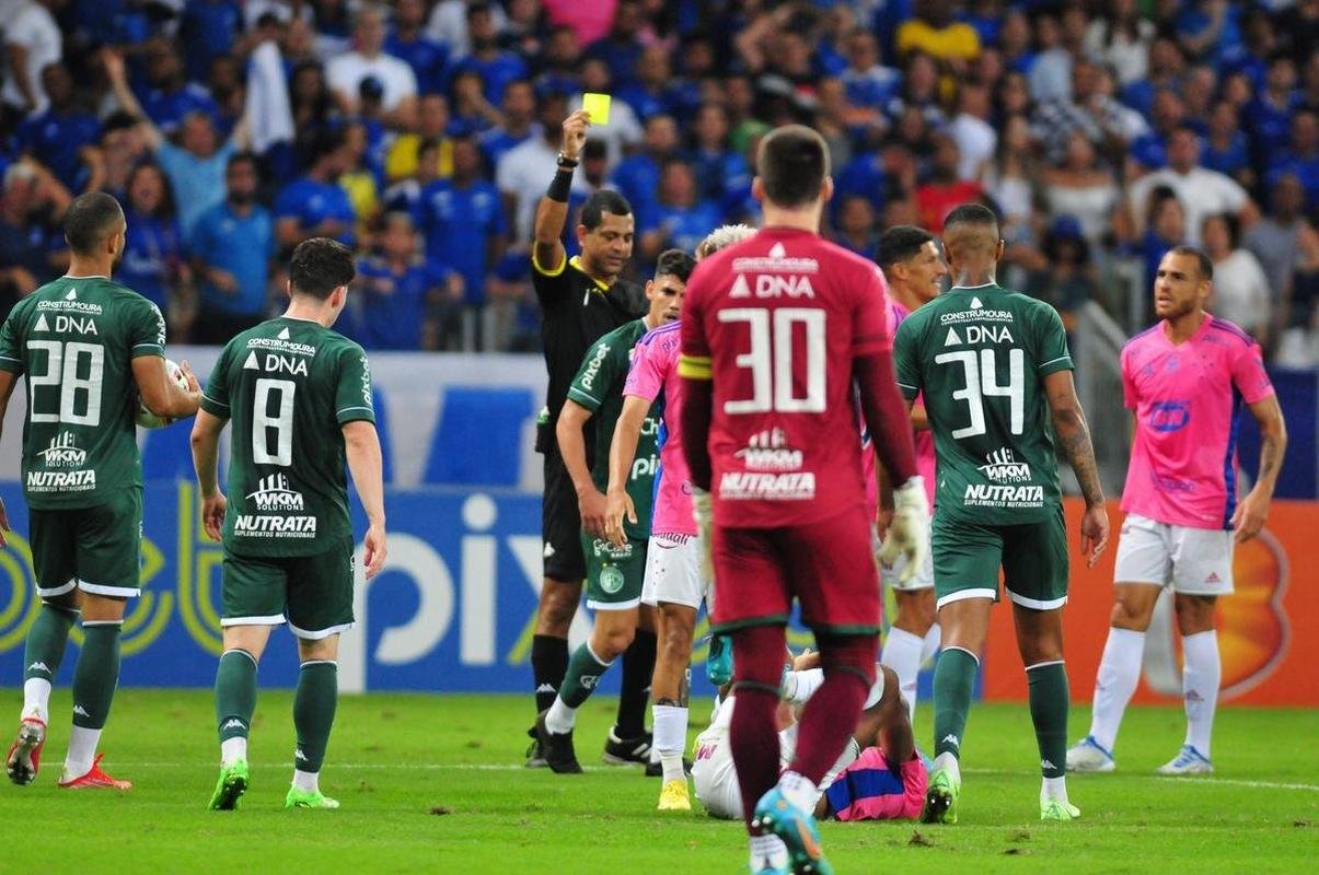 Fotos do jogo entre Cruzeiro e Guarani