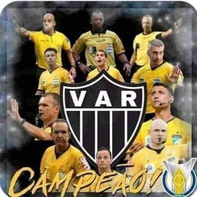 Memes do pnalti marcado para o Atltico diante do Athletic no Mineiro