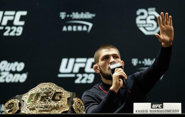 Imagens do Media Day do UFC 229, com Conor McGregor e Khabib Nurmagomedov