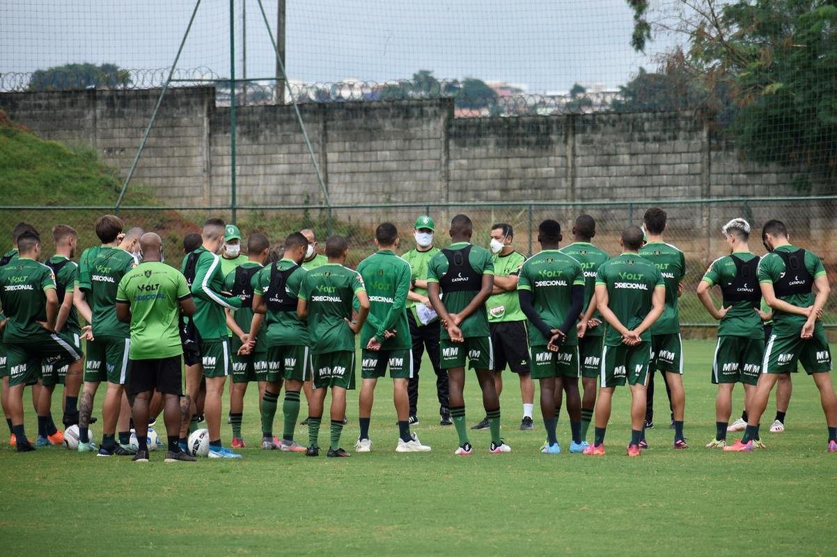 Fotos do treino do Amrica nesta segunda-feira (07/02) no CT Lanna Drumond
