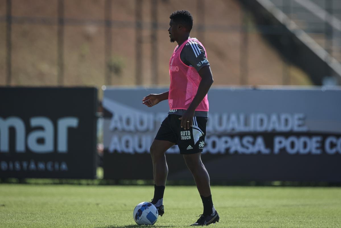 Fotos do treino do Atltico neste domingo, na Cidade do Galo