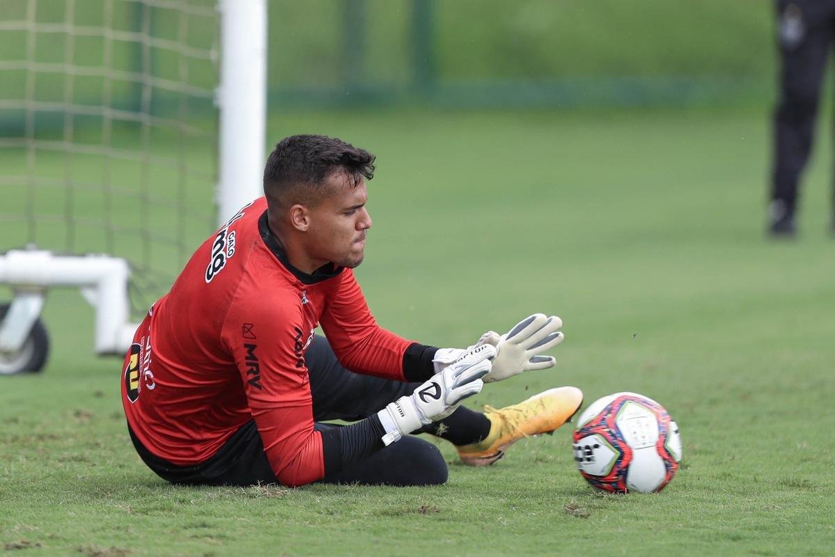 Treino do Atltico nesta tera-feira, 9 de maro de 2021