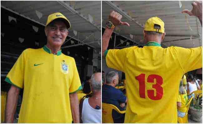 Apesar de divergir politicamente de Neymar, Geraldo Magela no acha que posies polticas tenham que interferir quando o assunto  futebol