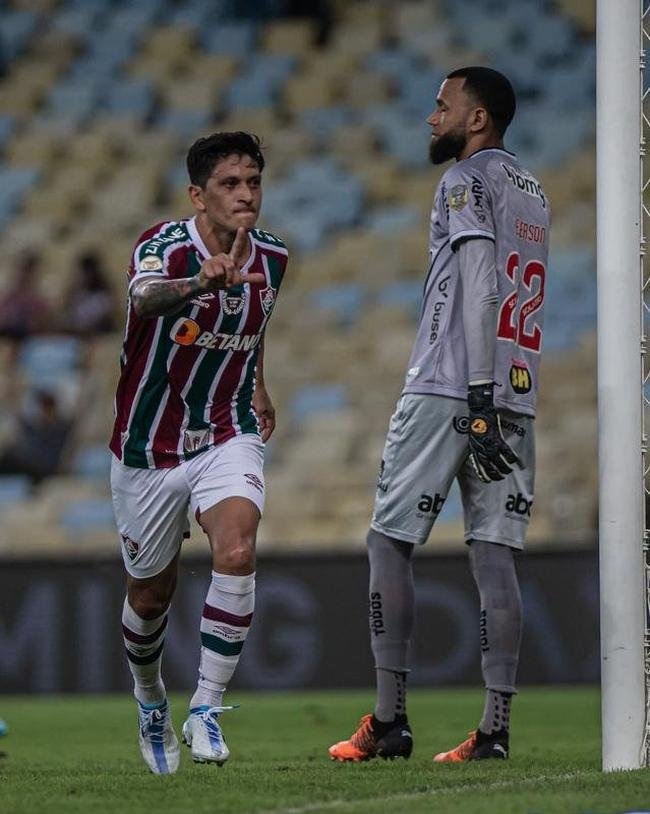 Fotos dos gols do Fluminense sobre o Atltico, no Maracan, em partida pela 10 rodada do Campeonato Brasileiro