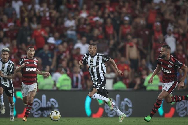 Fotos do jogo de volta das oitavas de final da Copa do Brasil, entre Flamengo e Atltico, no Maracan, no Rio de Janeiro