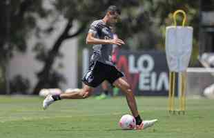 Fotos do treino do Atltico, que teve Hulk em campo 