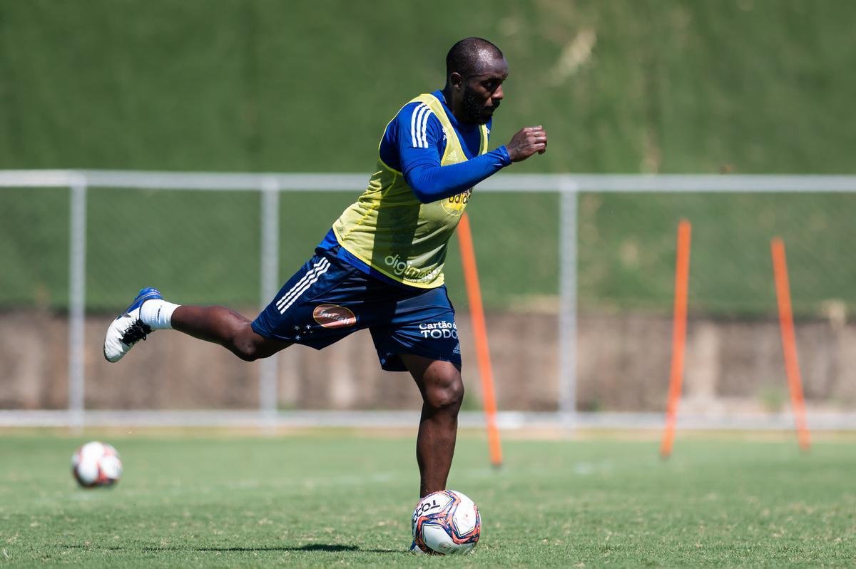 Fotos do treino do Cruzeiro desta terça-feira, na Toca da Raposa II