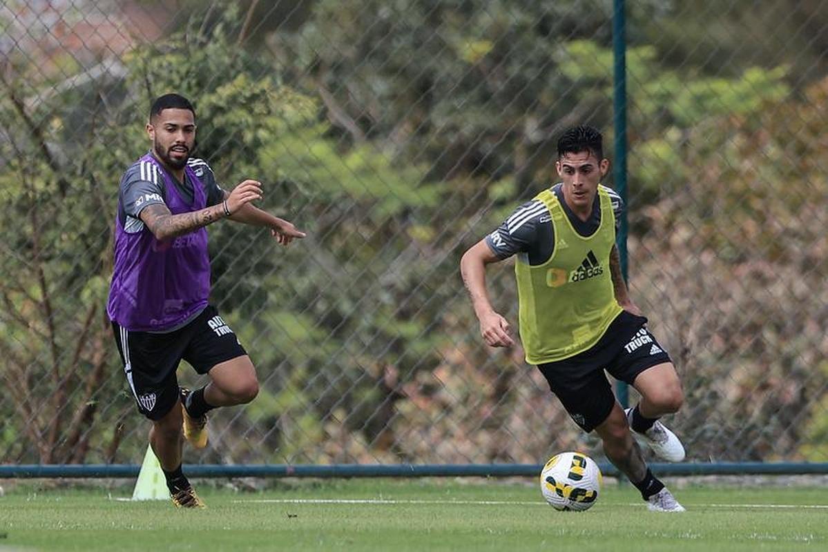 Atltico se prepara na Cidade do Galo para a partida de domingo (31), contra o Inter, no Beira-Rio