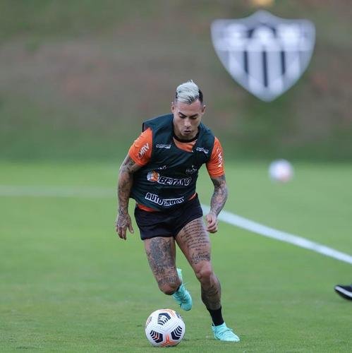 Fotos do treino do Atlético antes da viagem para a Argentina