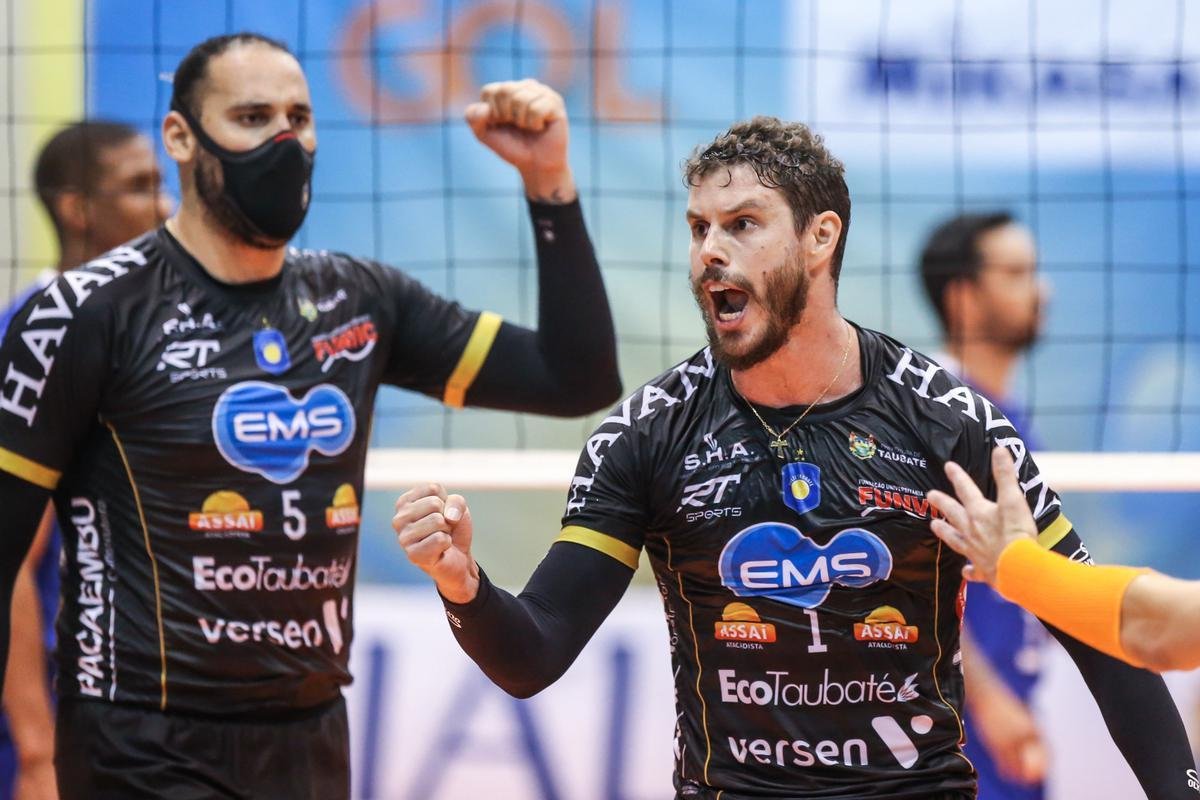 Minas no resistiu ao poderoso Taubat, perdeu por 3 sets a 0 e terminou a Superliga como vice-campeo