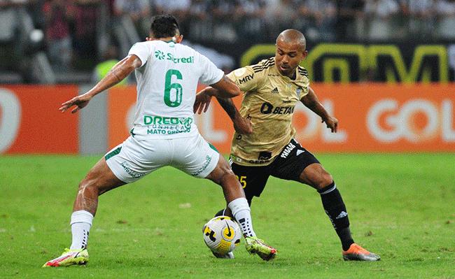 O Atltico venceu o Cuiab por 3 a 0 nesta quinta-feira (10/11)