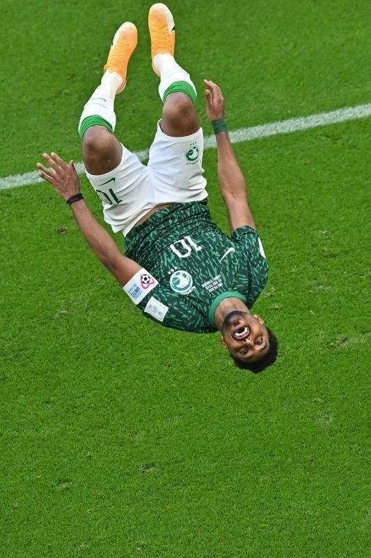 Imagens da partida entre Argentina e Arbia Saudita, pela primeira rodada do Grupo C da Copa do Mundo