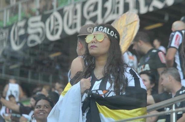 Torcida do Atltico na deciso do Campeonato Mineiro, no Independncia