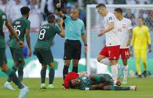 Polnia x Arbia Saudita: fotos do jogo pelo Grupo C da Copa do Mundo