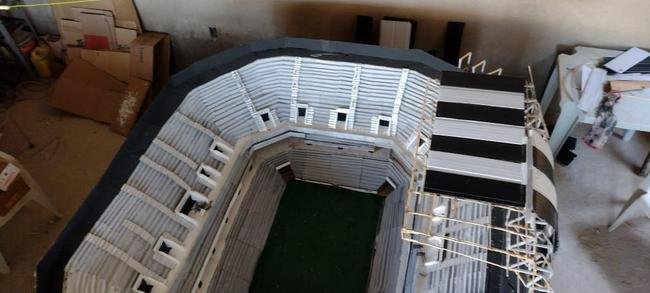 Fotos da maquete feita por Anderson Francisco da Silva Dias