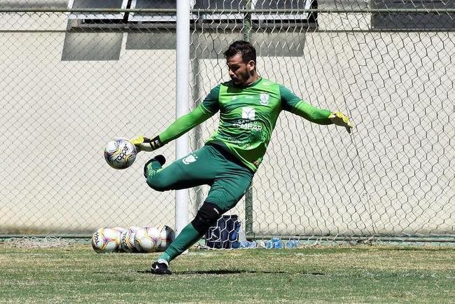 Matheus Cavichioli: o arqueiro americano tem contrato com o clube at dezembro de 2021.