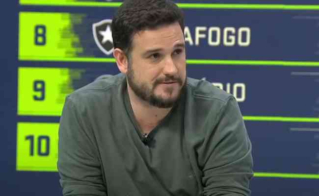 Raphael Rezende criticou o nvel baixo de atuaes do Cruzeiro