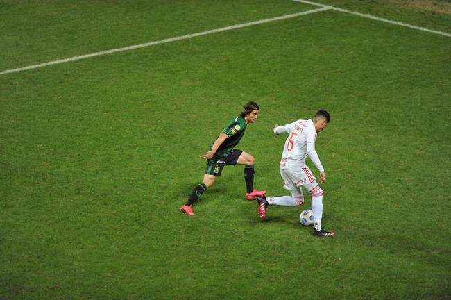Fotos do jogo entre Amrica e Internacional, no Independncia, em Belo Horizonte, pela stima rodada da Srie A do Campeonato Brasileiro de 2021