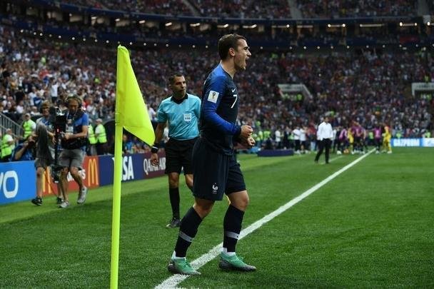Fotos da final da Copa do Mundo, entre Frana e Crocia, em Moscou