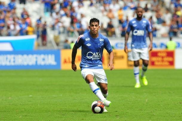 Lucas Romero pelo Cruzeiro na temporada 2017