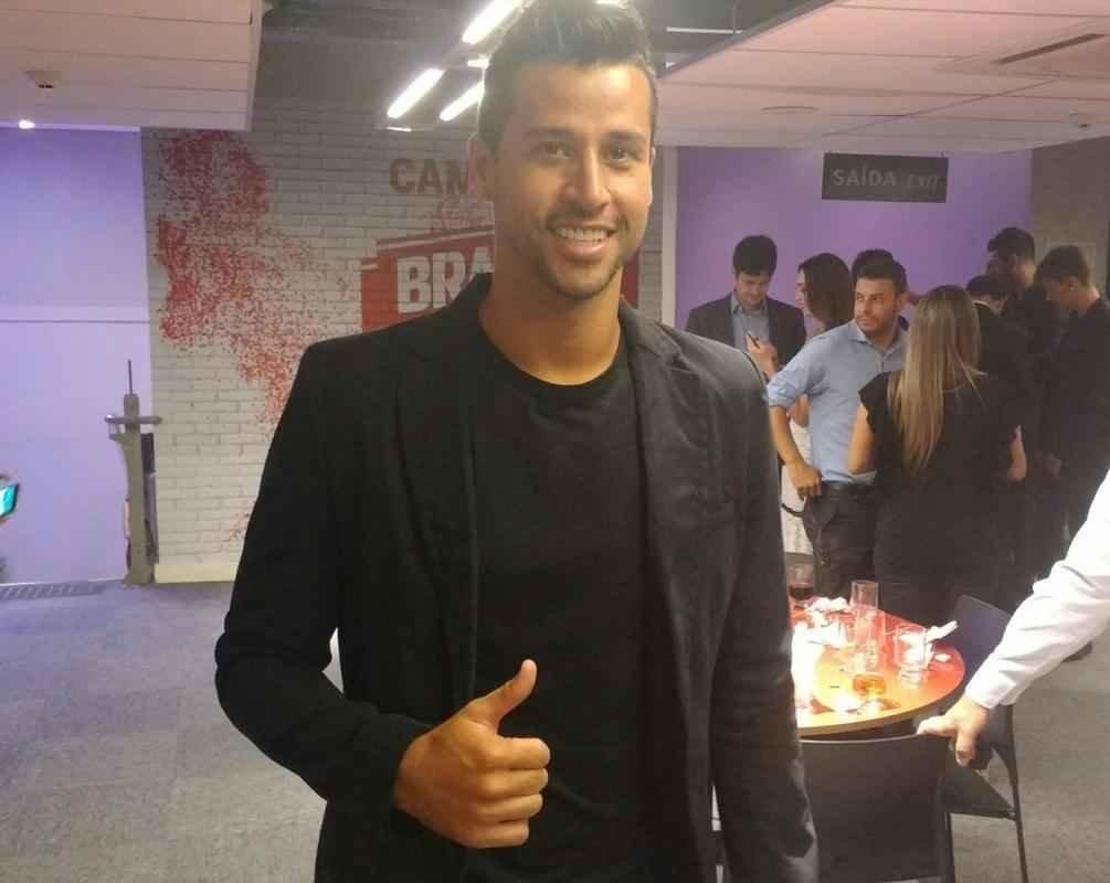 Personalidades na cerimnia do 16 Trofu Tel Santana. Fbio, goleiro do Cruzeiro e maior ganhador desta premiao