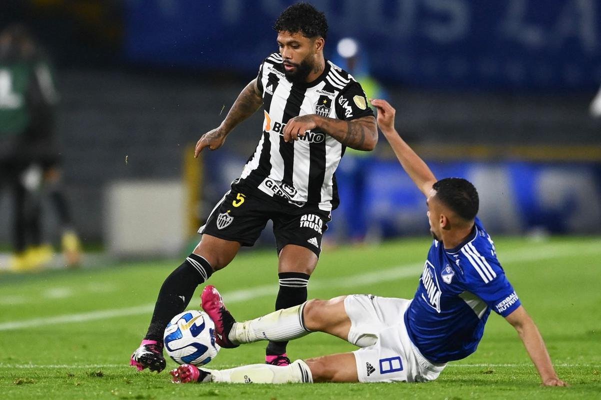 Millonarios e Atltico se enfrentaram nesta quarta pela ida da terceira fase eliminatria da Libertadores