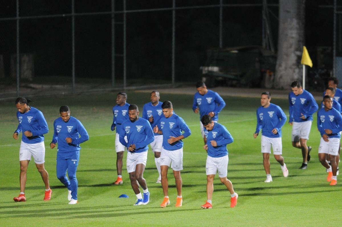 Seleo Equatoriana treinou pela primeira vez em BH, no Sesc Venda Nova