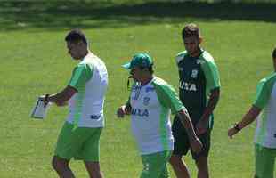 Adilson comandou o primeiro treino no Amrica nesta quarta-feira