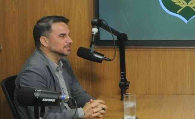 Rodrigo Caetano, diretor de futebol do Atlético, participou do Superesportes Entrevista