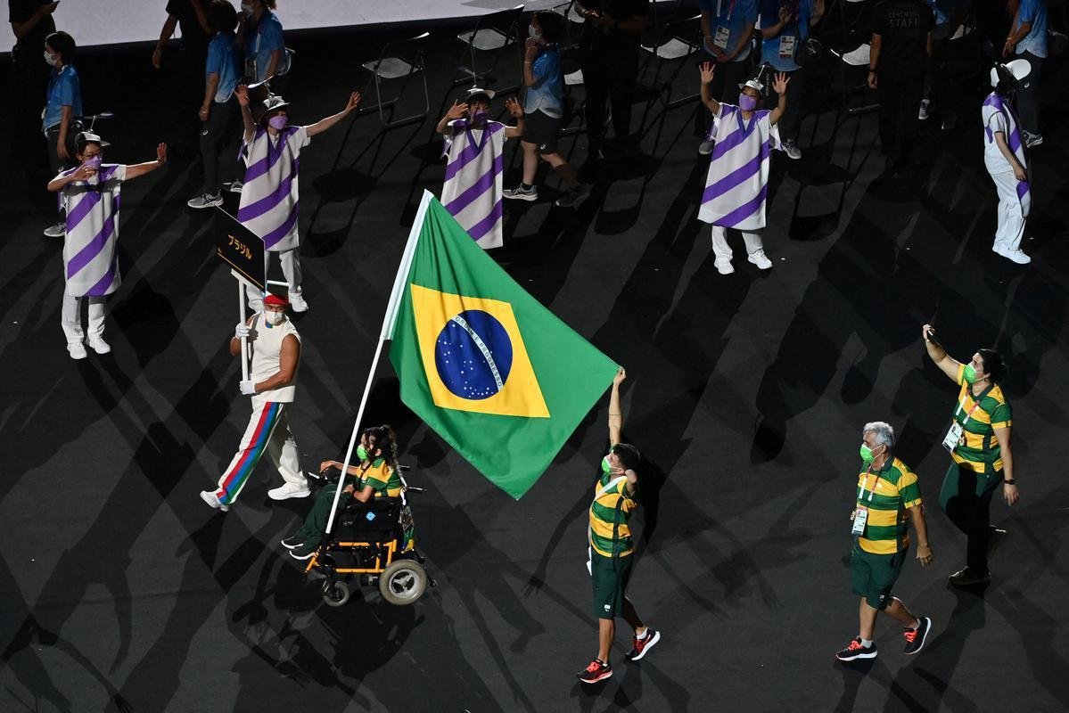 Fotos da Cerimnia de Abertura dos Jogos Paralmpicos de Tquio
