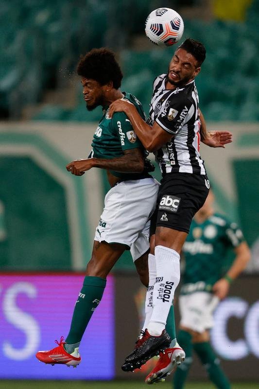 Fotos do jogo de ida da semifinal da Copa Libertadores de 2021, entre Palmeiras e Atltico, no Allianz Parque, em So Paulo