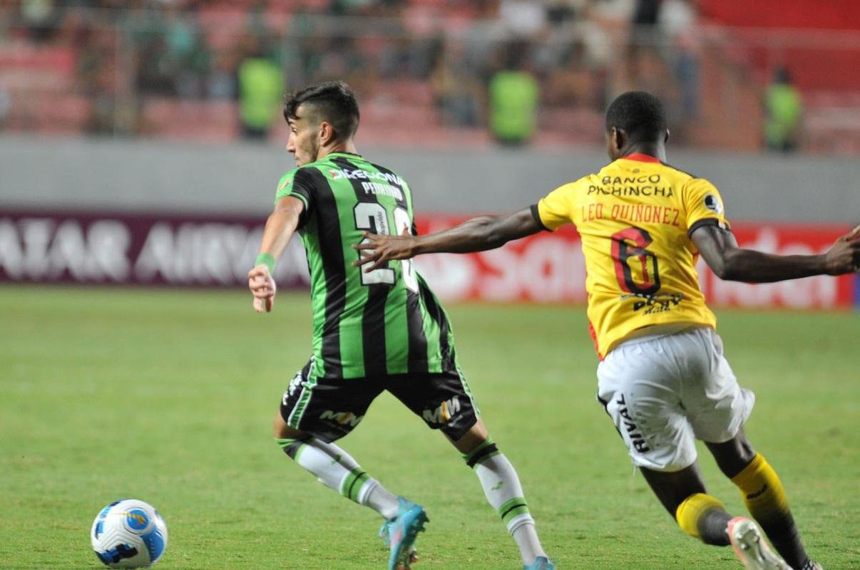 Fotos do empate por 0 a 0 entre Amrica e Barcelona de Guayaquil, no Independncia, em BH, pela terceira fase da Copa Libertadores