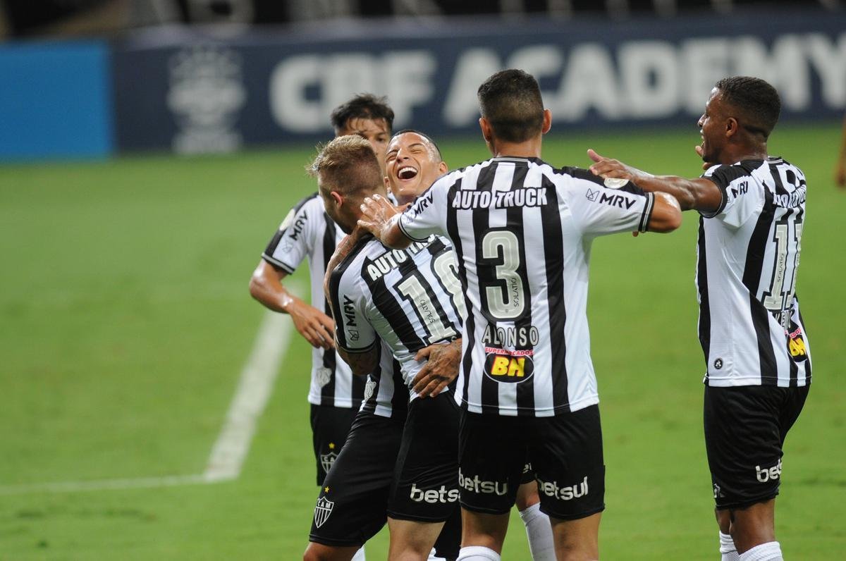 Imagens do jogo entre Atltico e Flamengo, no Mineiro, pelo Brasileiro