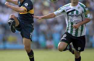 O zagueiro Jlio Csar Cceres jogou no Atltico entre 2005 e 2006. Em 2007, ele fechou com o Boca Juniors, onde ficou at 2010. Naquela temporada, ele foi negociado com o Galo. O paraguaio fez 46 jogos e trs gols pelo alvinegro. 