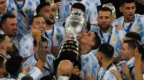 Brasil cai perante a Argentina no Maracanã, que quebra jejum de títulos e  vence a Copa América 2021, Copa América Futebol 2021