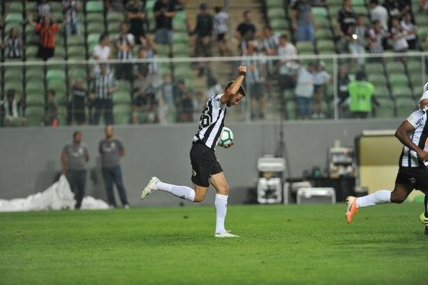 Fotos do jogo entre Atltico e Grmio