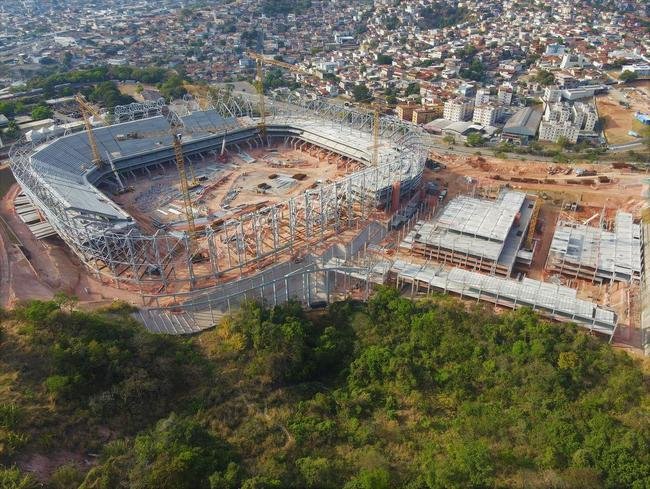 Arena MRV tem previs�o de ficar pronta no fim do ano que vem