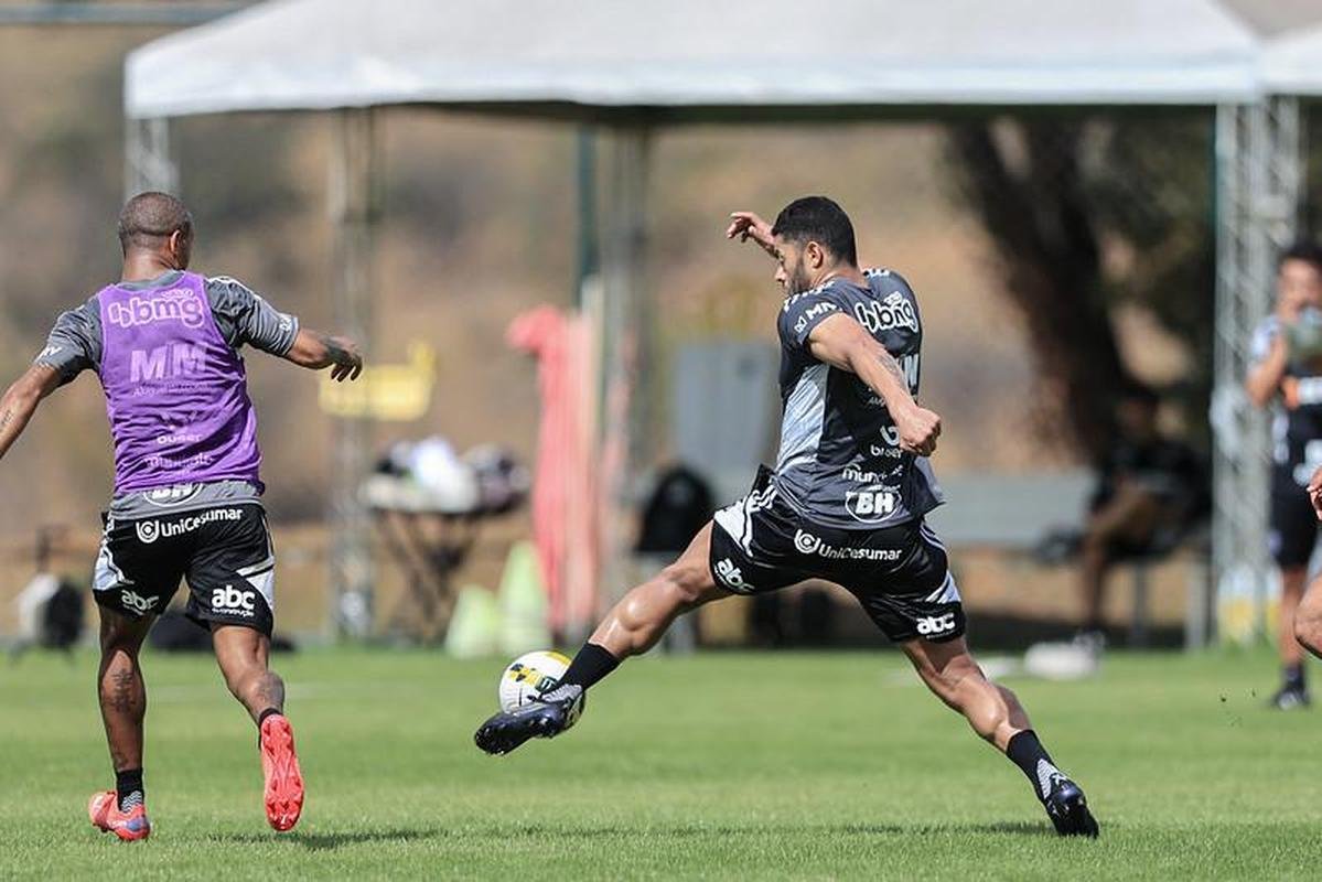 Atltico se prepara na Cidade do Galo para a partida de domingo (31), contra o Inter, no Beira-Rio