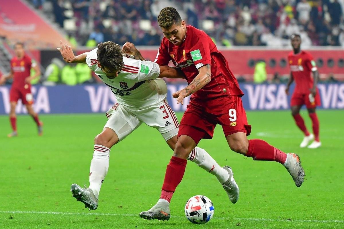 Flamengo e Liverpool disputaram a final do Mundial no Doha Khalifa Internacional