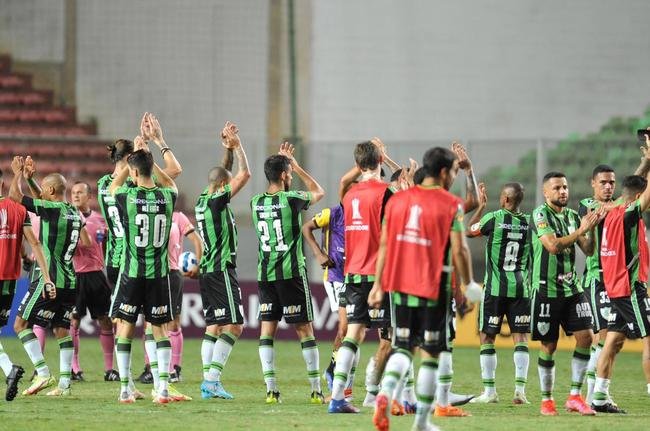 Fotos do empate por 0 a 0 entre Amrica e Barcelona de Guayaquil, no Independncia, em BH, pela terceira fase da Copa Libertadores