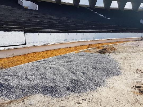 Estreia do Arruda na temporada 2020 acontece no sbado, s 19h, em um jogo do Santa Cruz pelo Campeonato Pernambucano, contra o Petrolina. Equipe corre contra o tempo para finalizar pintura e obra a tempo do jogo.