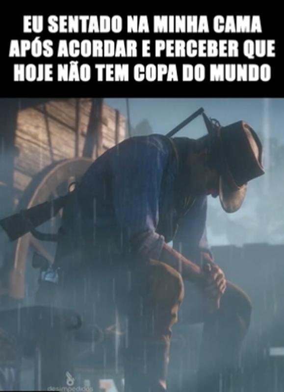 Internet cria memes para brincar com a ausncia de jogos da Copa do Mundo nesta quarta-feira (7/12)