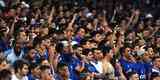 Torcedores do Cruzeiro coloriram Mineirão de azul em decisão da Copa do Brasil contra o Flamengo