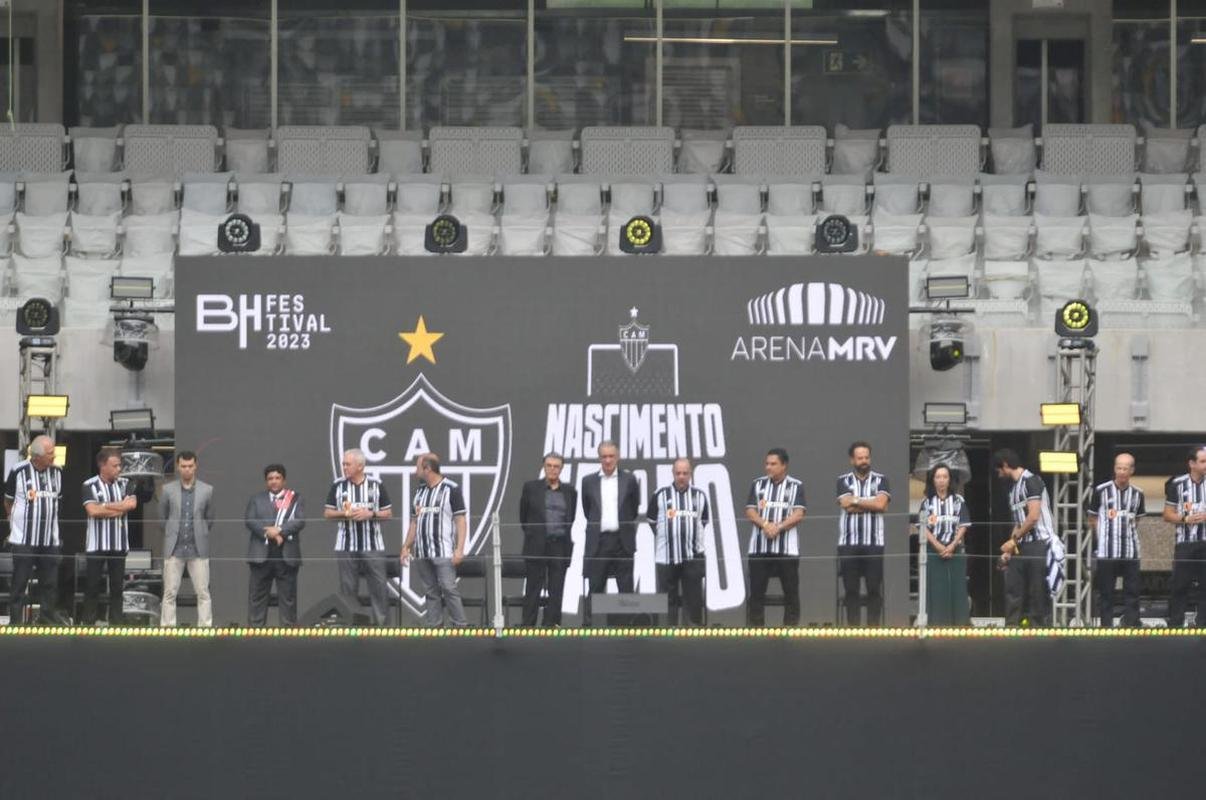 Fotos da inaugurao da Arena MRV