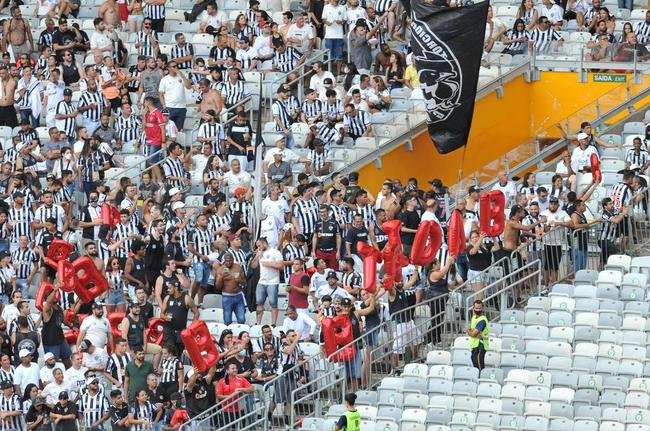 Fotos da torcida do Atltico no clssico com o Cruzeiro, no Mineiro, pela nona rodada do Mineiro de 2022