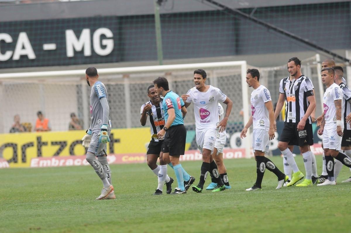 Atltico bateu o Santos na estreia de Vagner Mancini em Belo Horizonte