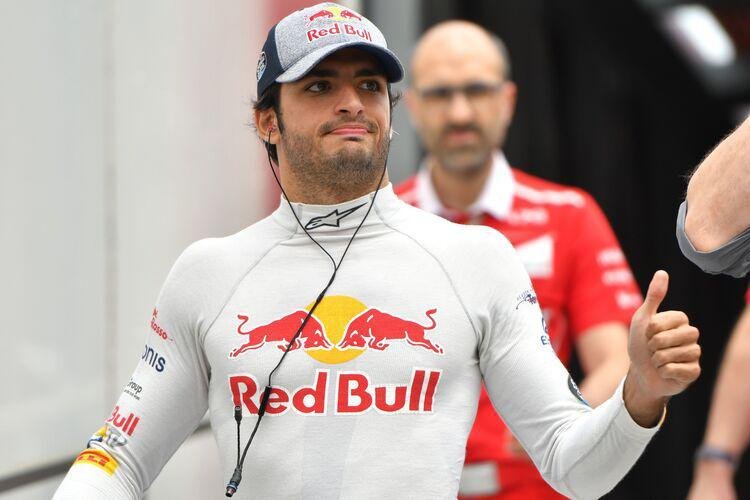 6 - Carlos Sainz. Piloto da Ferrari recebe  7,28 milhes (cerca de R$ 54,4 milhes)