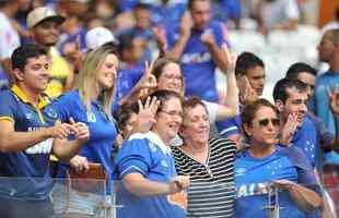 Mames tomam conta das arquibancadas do Mineiro para o duelo entre Cruzeiro e Sport