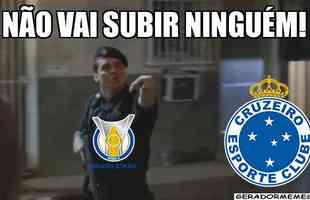 Veja memes aps mais uma derrota do Cruzeiro na Srie B
