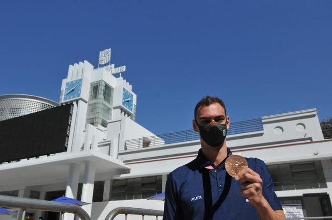 Fernando Scheffer se reapresenta ao Minas após bronze em Tóquio